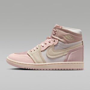Air Jordan 1 High Method of Make Sneaker, size 11.5, Pink Satin